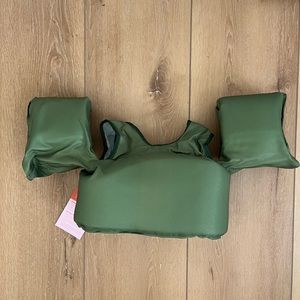 Kortni Jeane Green Toddler Splasher/ pool floaties
